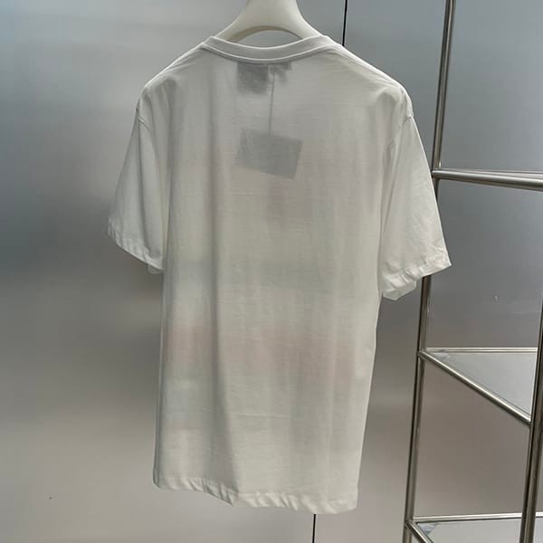 追跡付ロエベ コピー ロゴ ストライプ コットン Tシャツ H616Y22J12